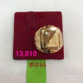 18k Saudi gold MEN'S RING