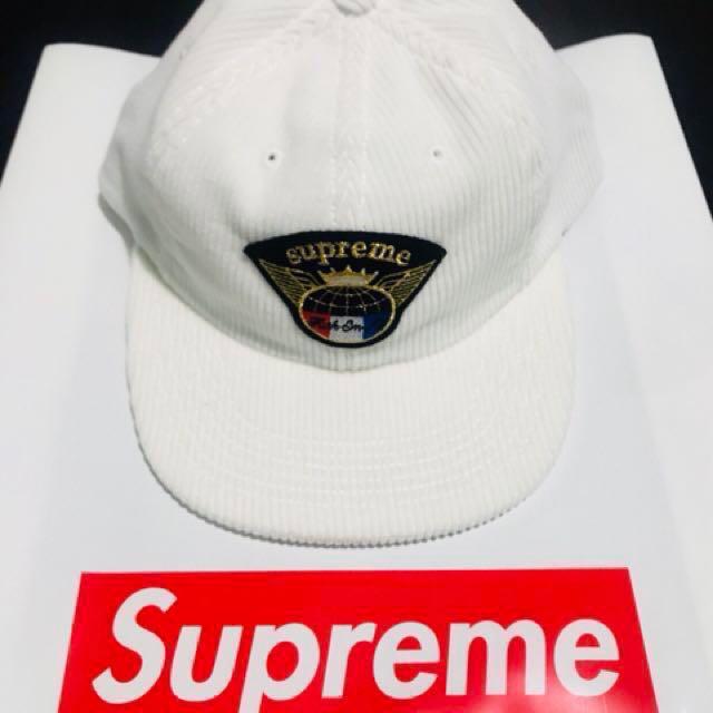 supreme new york corduroy hat