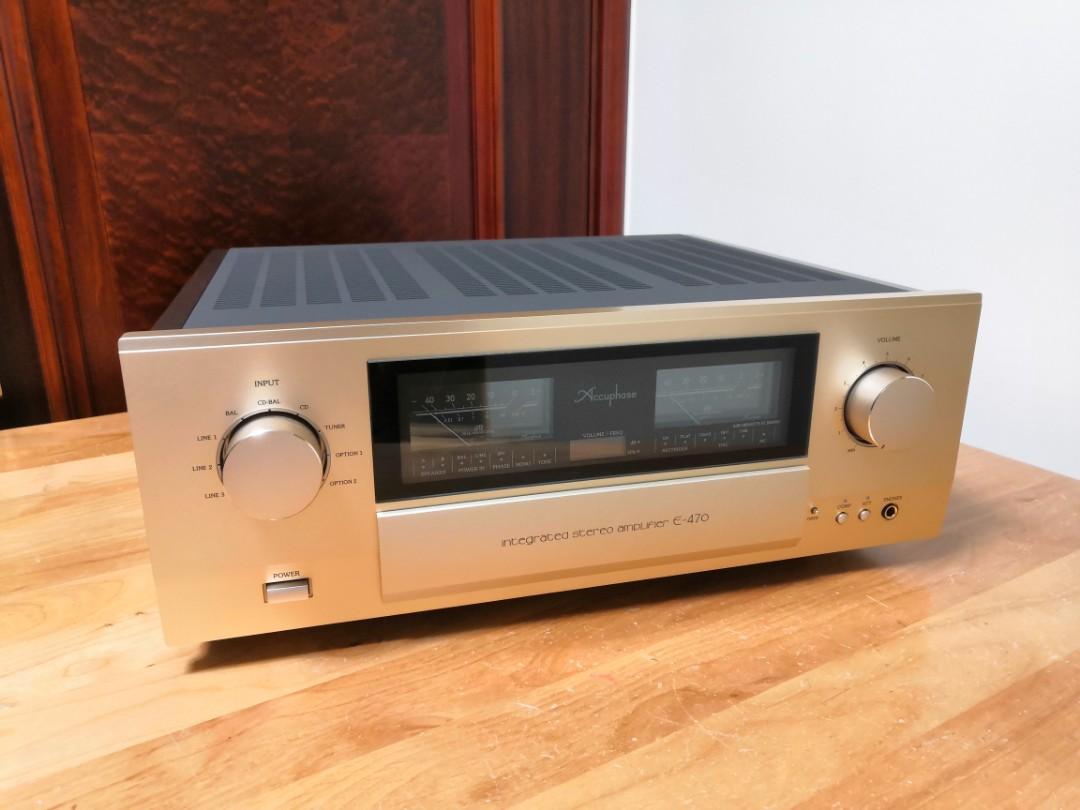 Accuphase E-470 integrated stereo amplifier, 音響器材, 可攜式音響 