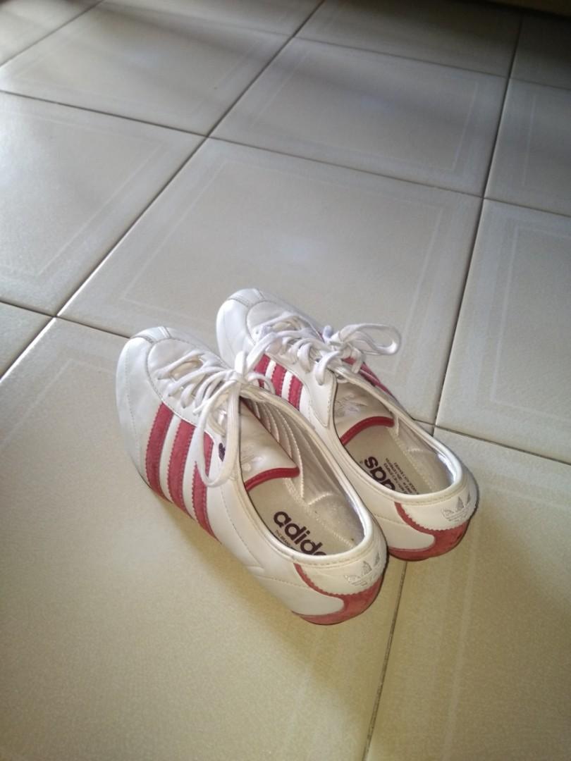 adidas red sneakers shoes