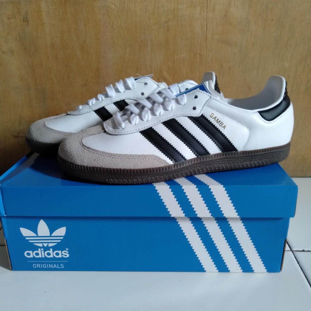 adidas samba white