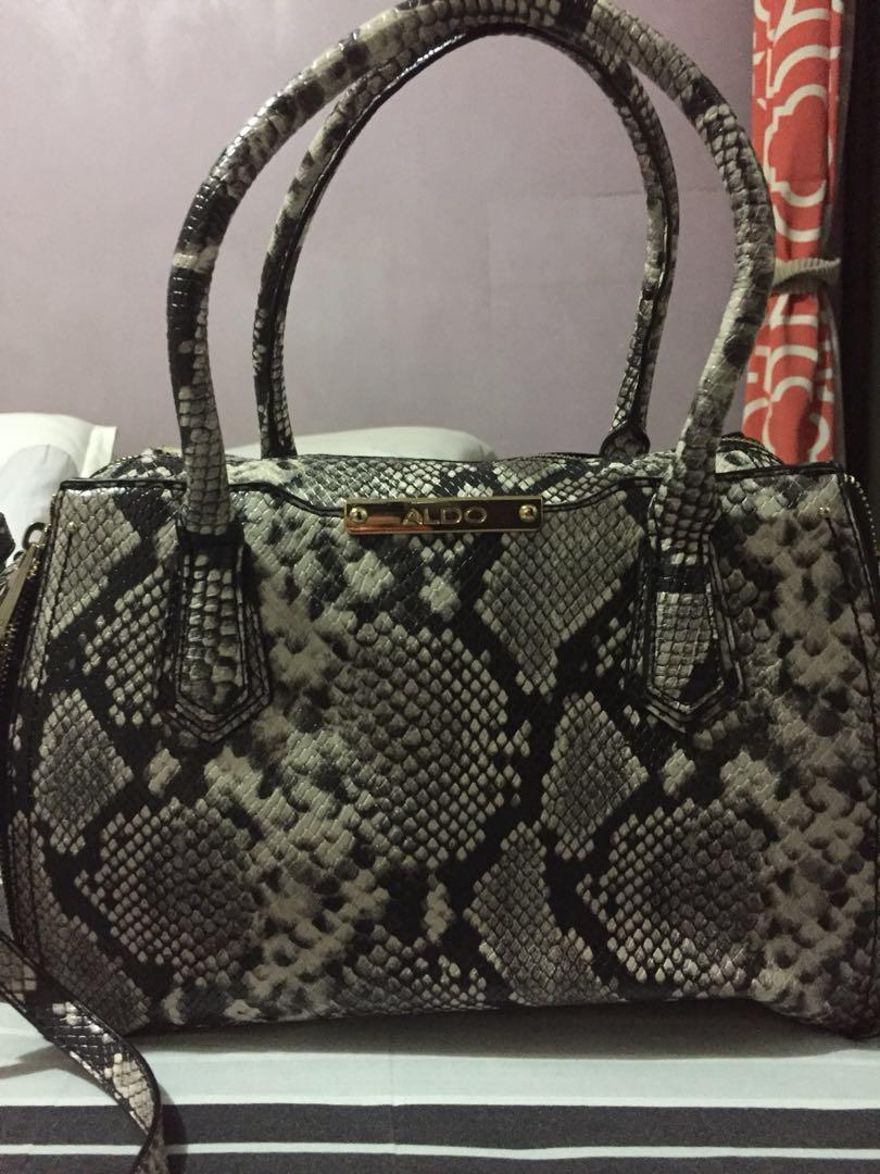 snakeskin bag aldo