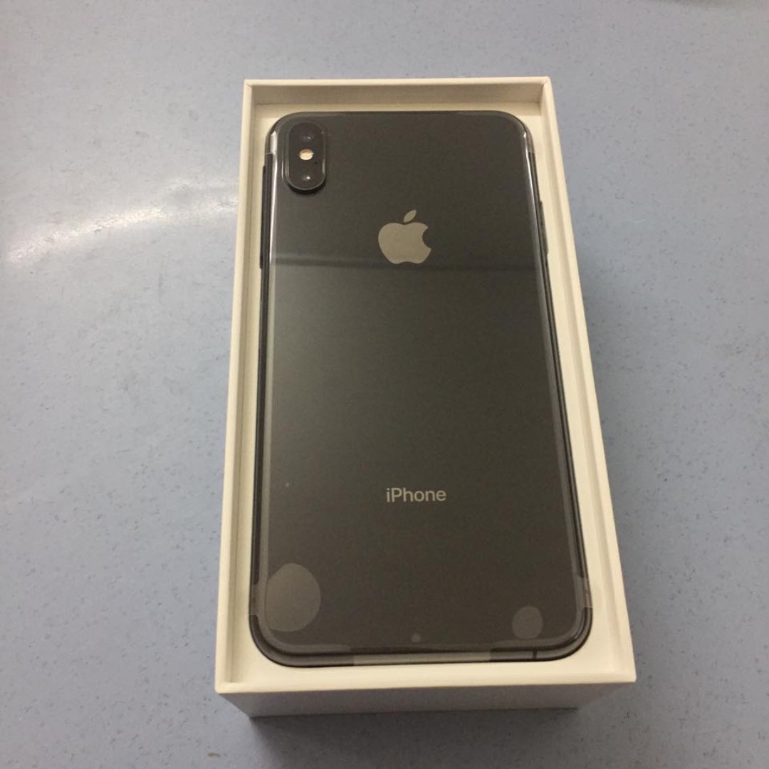Apple Iphone Xs Max 64gb Space Grey Malaysia Set Mobile Phones