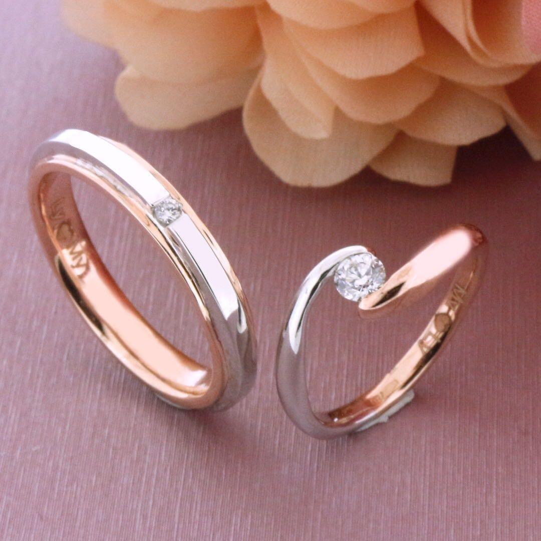 Wedding ring couple design discount