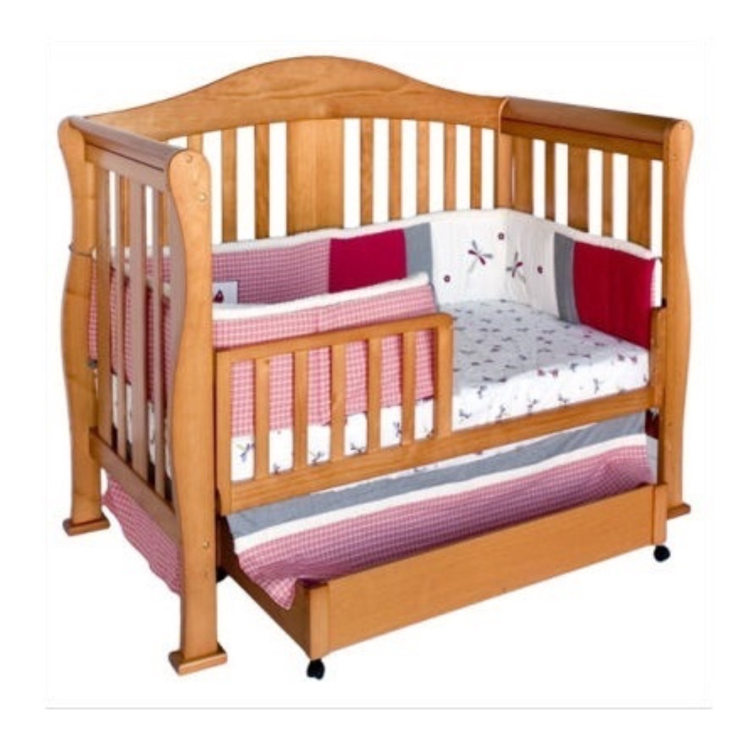 crib with pull out bed