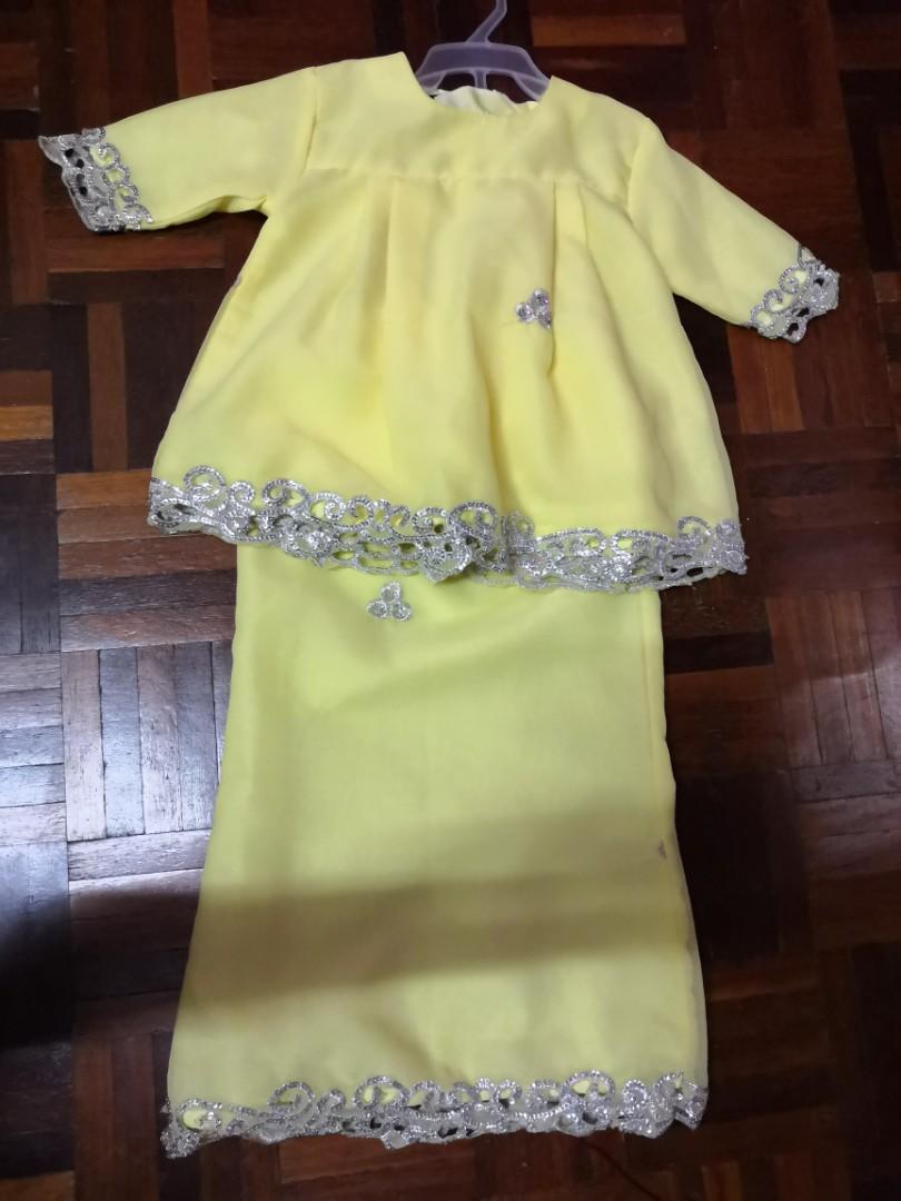 Baju Kurung kain sari, Babies \u0026 Kids 