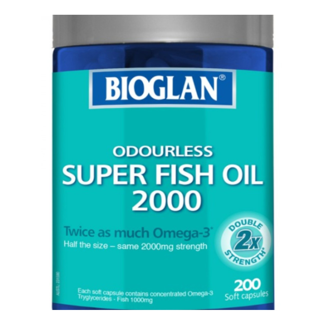 Bioglan Super Fish Oil 00mg 0 Capsules Health Beauty Bath Body On Carousell