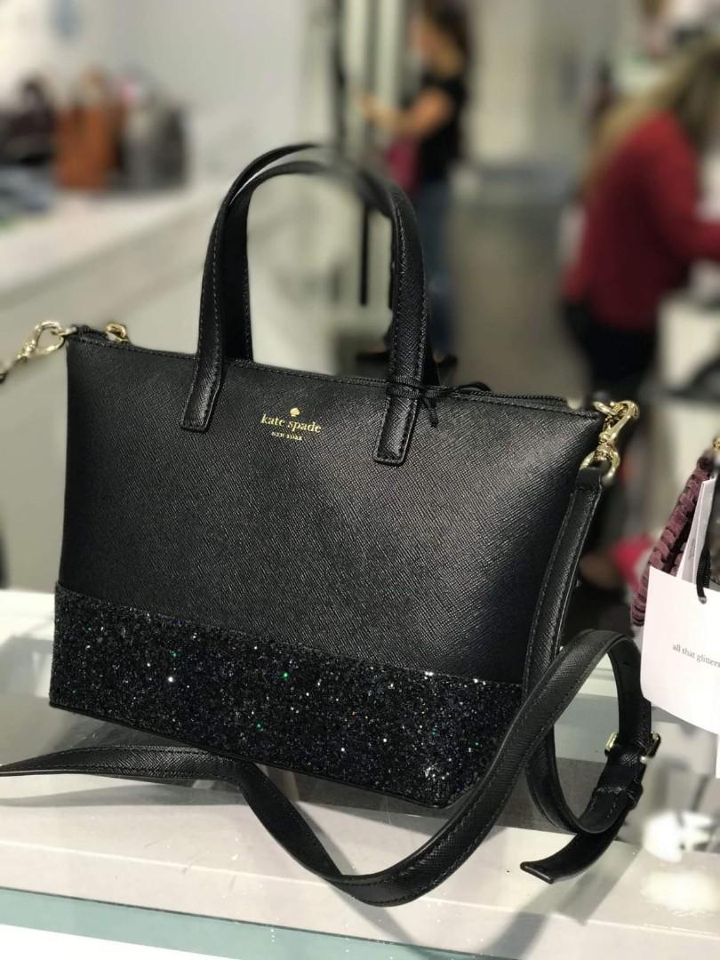 🖤Black Friday Sale🖤KATE SPADE Glitter Small Tote Crossbody, Women's  Fashion, Bags & Wallets, Tote Bags on Carousell