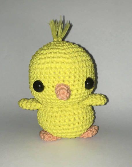 Boneka Rajutan Anak Ayam Toys Collectibles Mainan Di Carousell