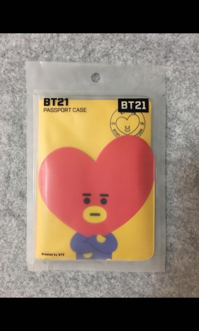 Brand New BT21 Tata passport cover, Hobbies & Toys, Memorabilia