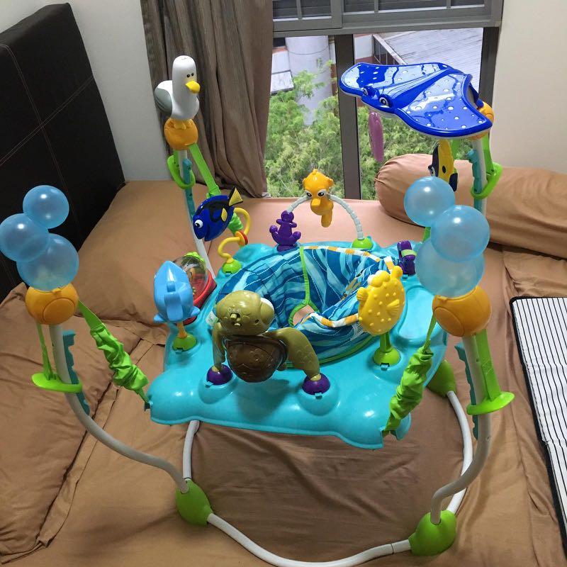 Bright Starts Disney Baby Jumper / Jumperoo (Finding Nemo Sea of