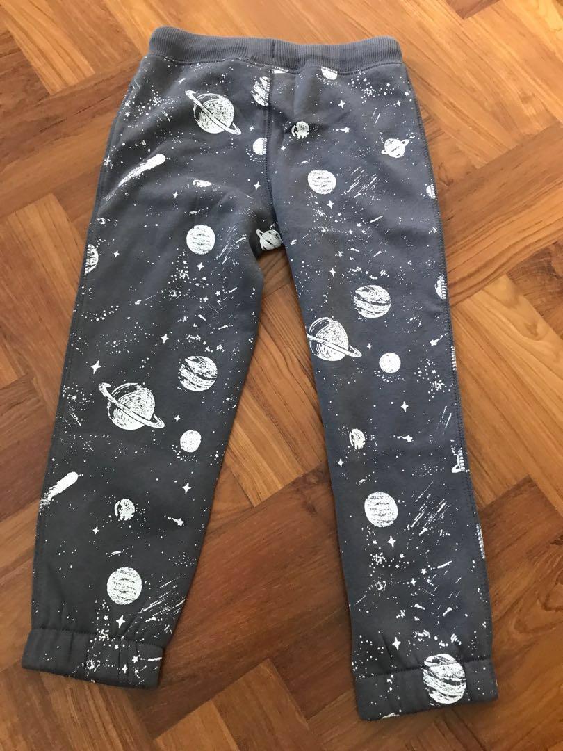 Carters Spaceship Fleece Joggers 4T Babies Kids Babies Kids