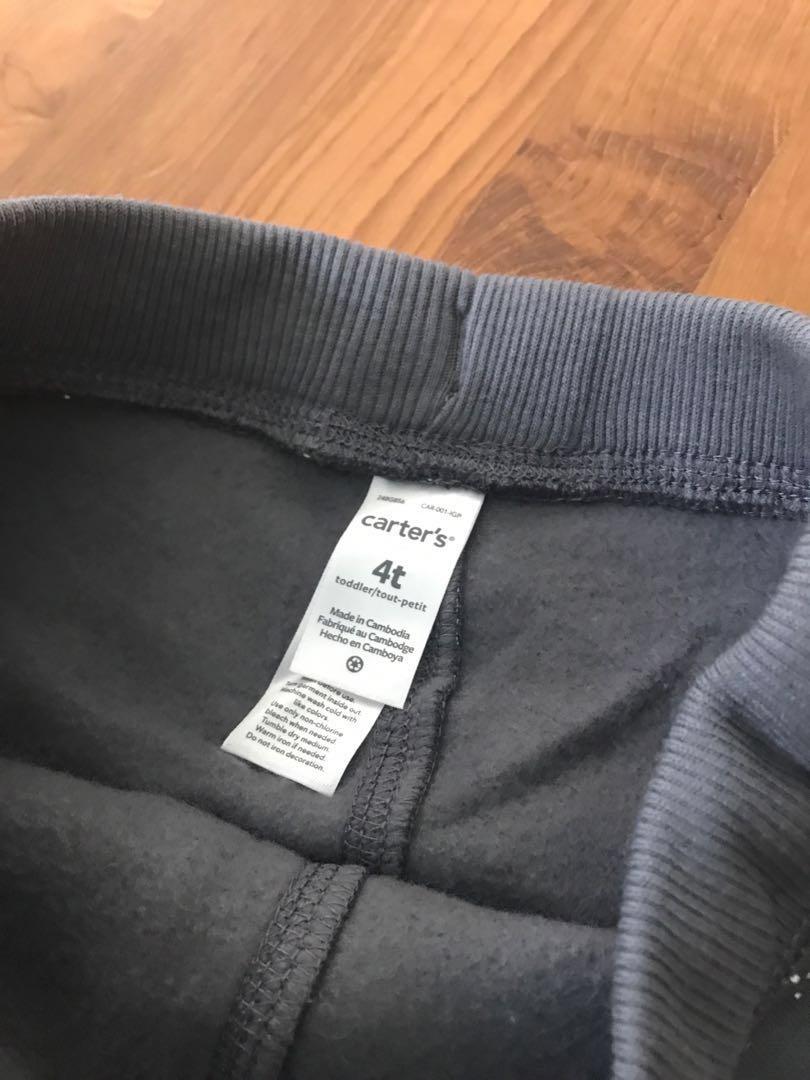 Carters fleece joggers hotsell