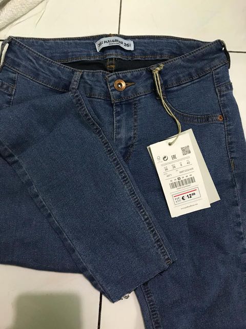 Celana Jeans Skinny Women Pull Bear Original Fesyen Wanita
