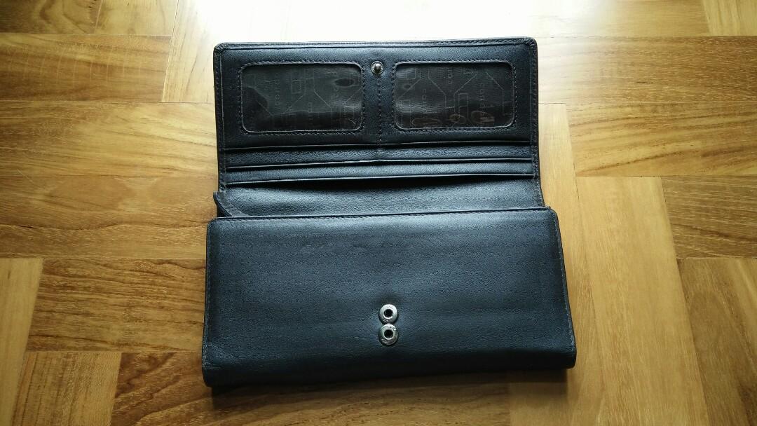 Hot Sales - Condotti Leather Long Wallet lots of card slots and coin ...