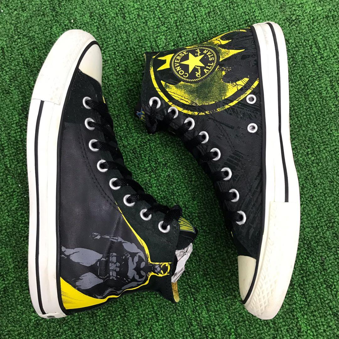 Converse High Cut x batman dc comic size 7uk Men s Fashion
