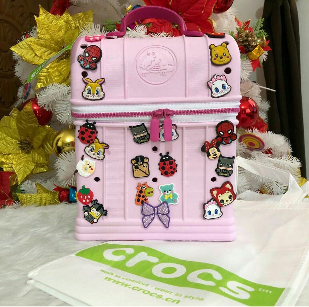 Crocs Kids Backpack (Category: Diaper Bags & Wetbags) located in San Mateo. Submitted by momket (Listing ID 199790266, Image 1). Description: 🎒 Crocs Kids Backpack 🎄Perfect for Christmas Gift 💸1350+sf 💳Mode of Payment: BDO/Palawan/Cebuana ➡Payment first before shipping 📩 Message us for inquiries.