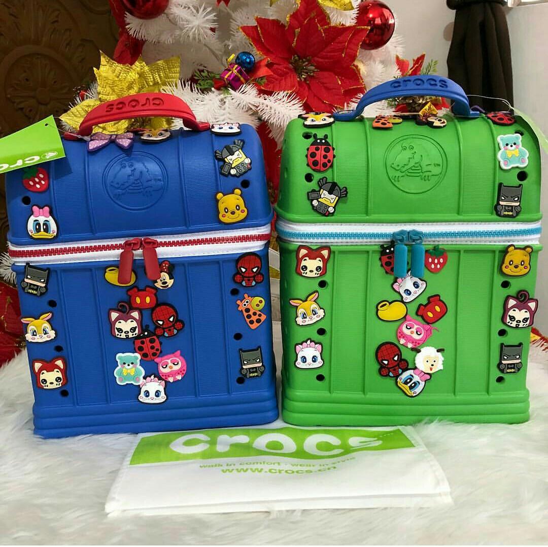 Crocs Kids Backpack (Category: Diaper Bags & Wetbags) located in San Mateo. Submitted by momket (Listing ID 199790266, Image 2). Description: 🎒 Crocs Kids Backpack 🎄Perfect for Christmas Gift 💸1350+sf 💳Mode of Payment: BDO/Palawan/Cebuana ➡Payment first before shipping 📩 Message us for inquiries.