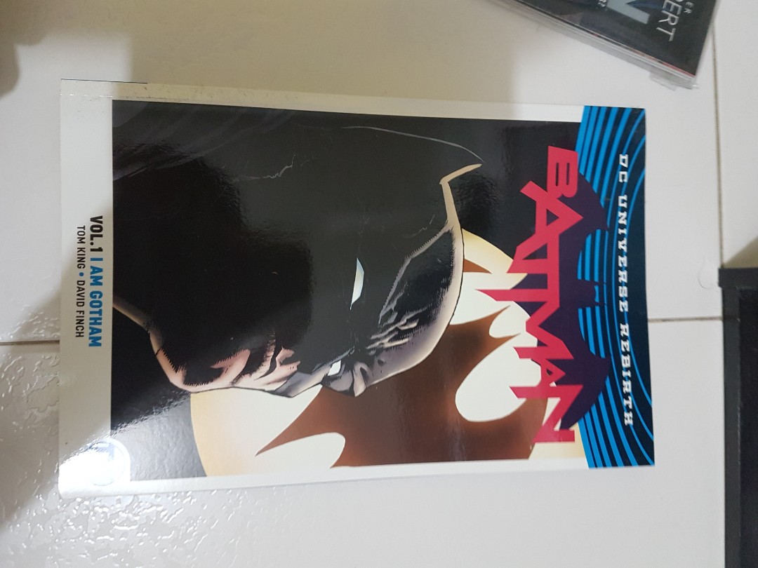 Dc Universe Rebirth Batman Vol 1 I Am Gotham Books Stationery Comics Manga On Carousell