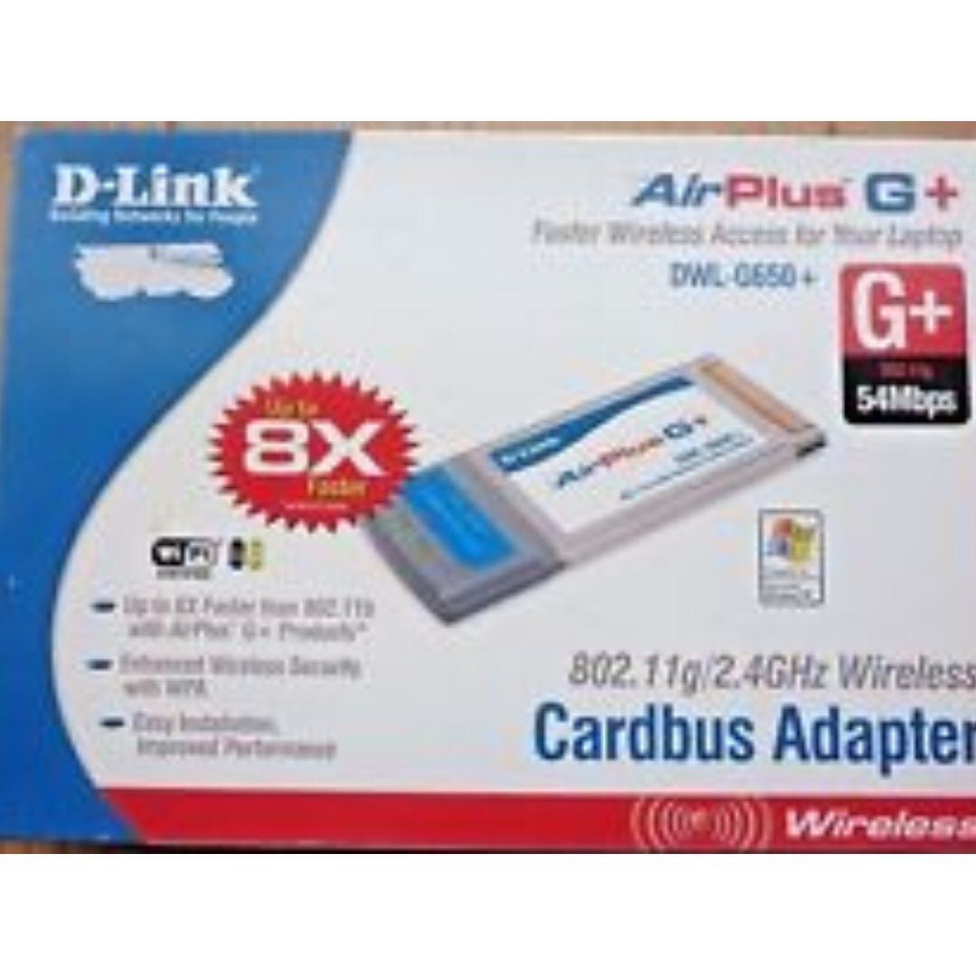 wireless cardbus adapter dwl-g650 driver Adapter driver cardbus wireless dwl-g650