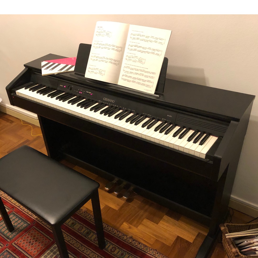 Electric Upright Piano Casio Celviano AP250, Hobbies & Toys, Music