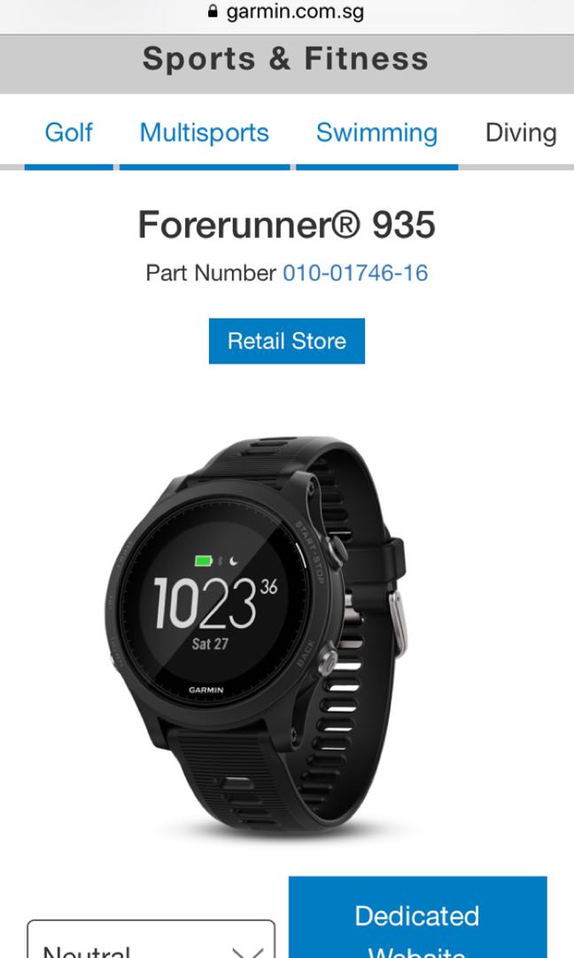 Garmin forerunner 935 2025 black