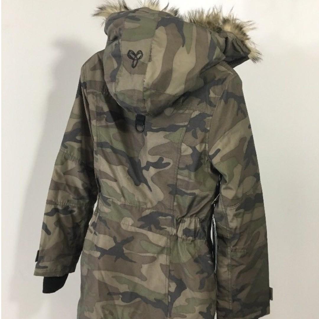 Tna golden parka top