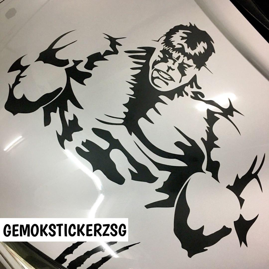 Hulk Car Custom Decal Car Accessories Accessories On Carousell