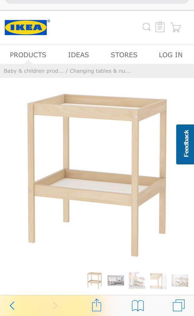 Ikea Changing Table, Babies & Kids, Bathing & Changing, Changing Mats