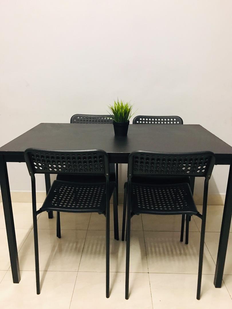 Ikea Dinner Table Home Furniture Furniture On Carousell