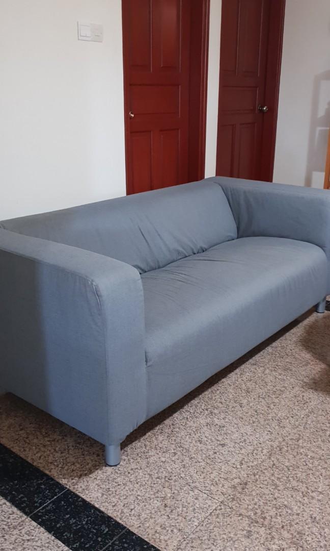 Ikea Sofa for sell/ 2 seater sofa/Ikea klippan sofa, Furniture & Home