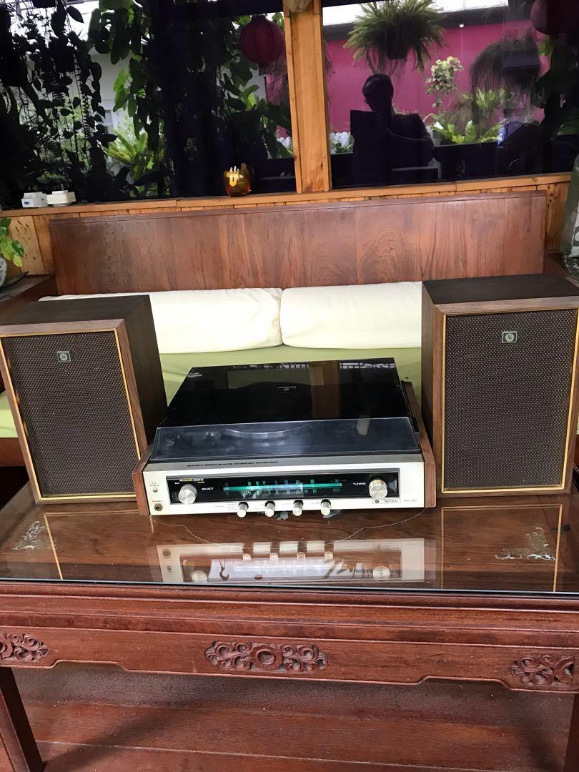 JVC Receiver turntable amplifier, Audio, Other Audio Equipment on Carousell