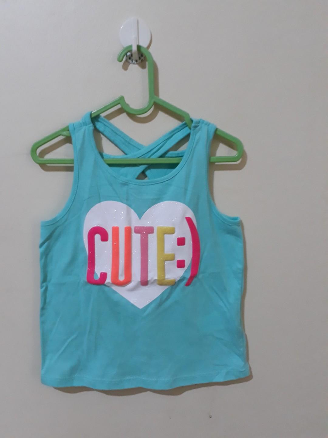 Kaos Tank Top Anak Cewek 2 Tahun Babies Kids Girls Apparel 1