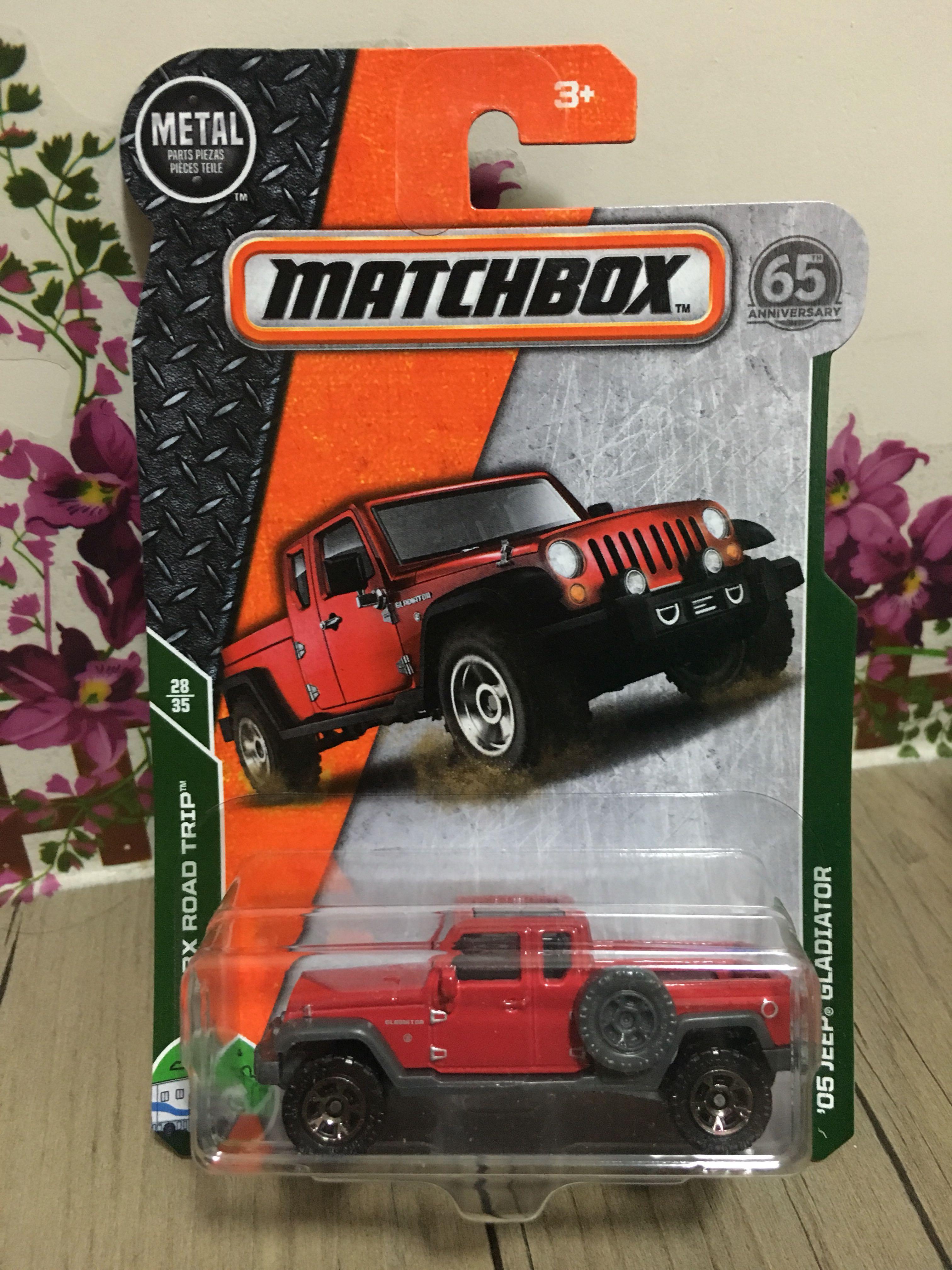 matchbox red truck