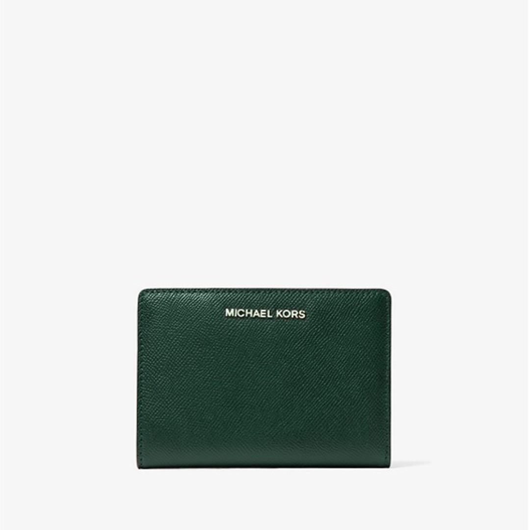 michael kors medium saffiano leather slim wallet
