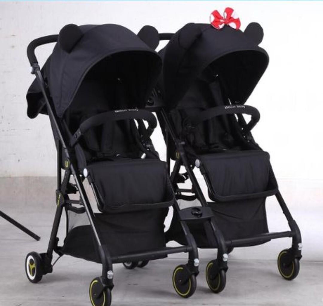 detachable double stroller