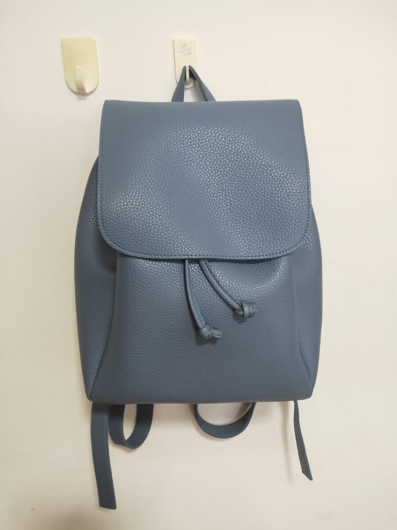 miniso blue backpack