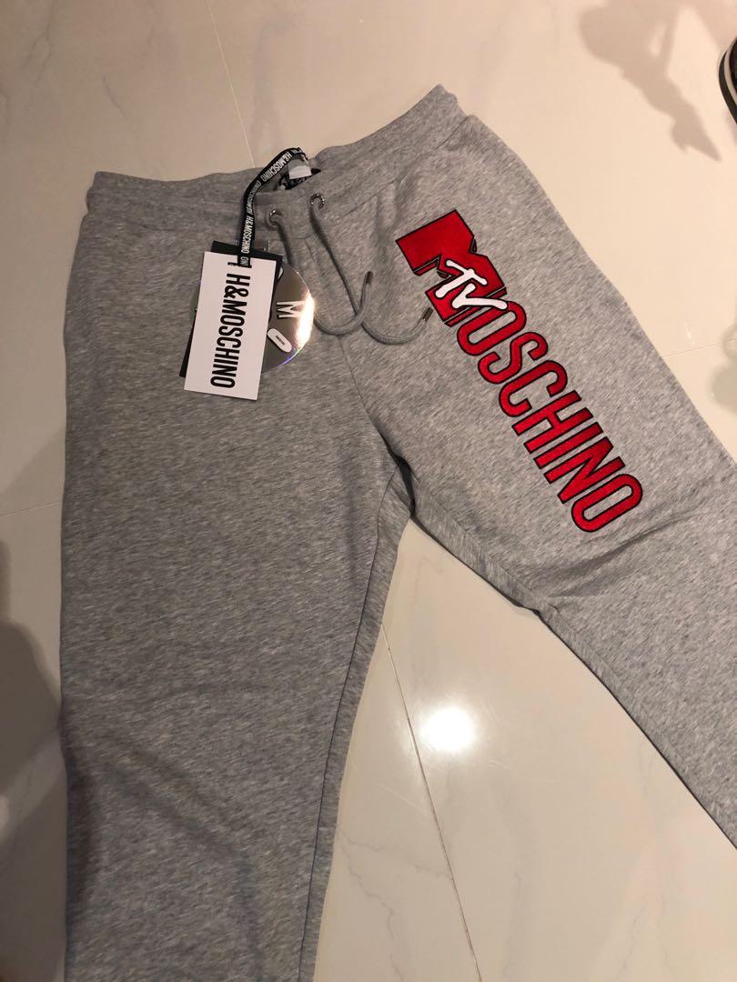 Moschino H\u0026M sweatpants, Women's 