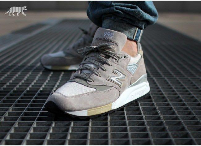 New balance best sale 998 grey pack