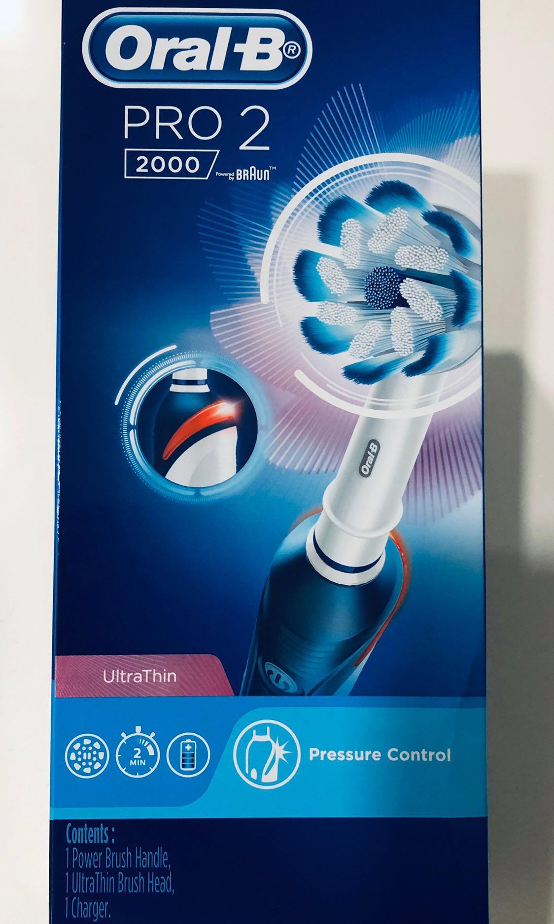 Oral B Pro 2 2000 Electronics Others On Carousell