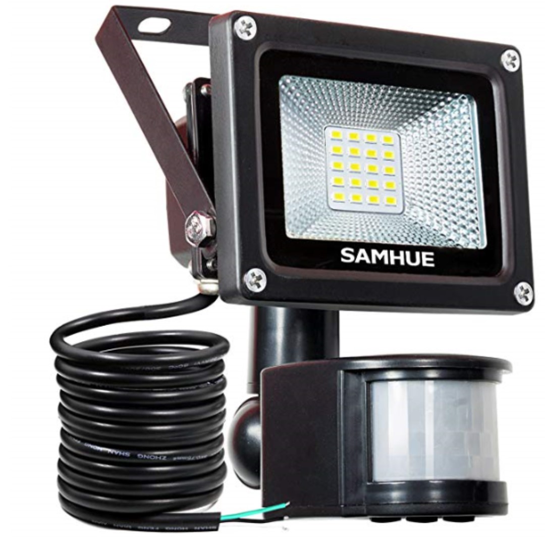 P10 10W Security Light With Motion Sensor Lights Outdoor Flood Lights