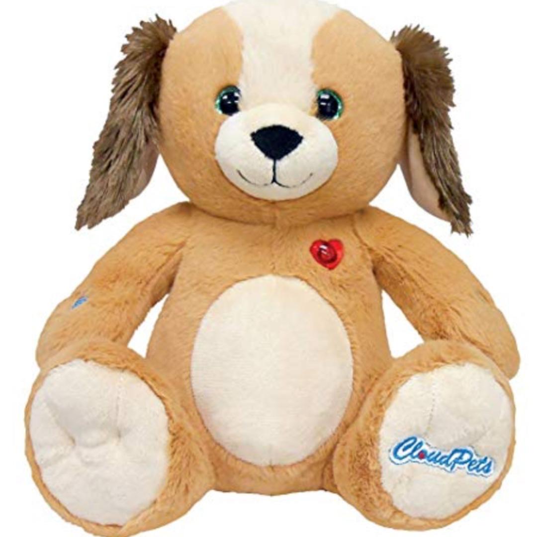 p9Cloud Pet Pals Dog Cuddly Soft Toy Children s Huggable Plush Brown Puppy