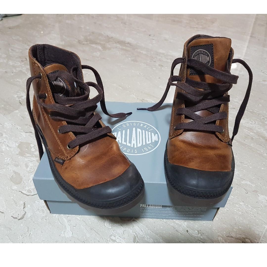 Palladium leather boots womens sale