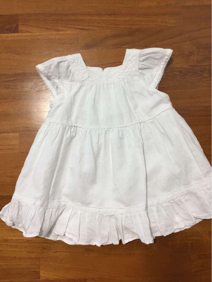white dress 12 months
