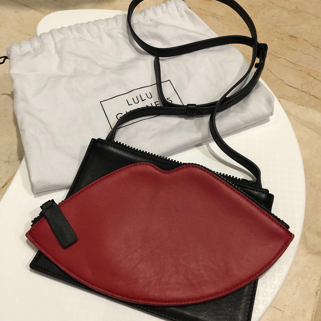 lulu guinness red bag