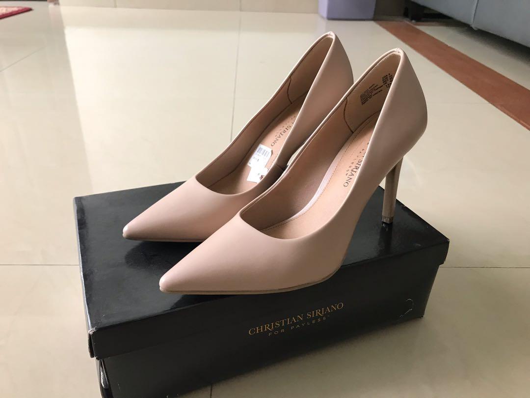 Payless nude heels clearance