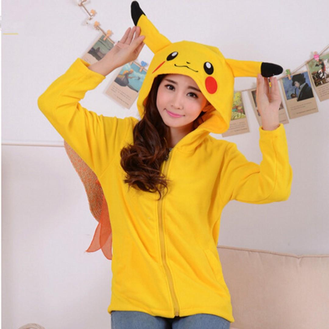 Cute pikachu hoodie hotsell