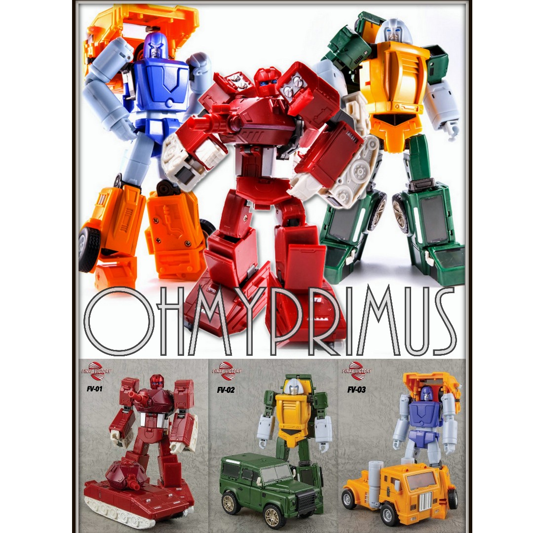 [Preorder] Final Victory FV01 FV02 FV03 Three Mighty Warriors