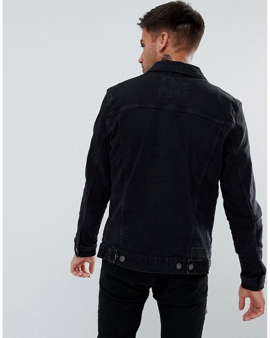 Pull and bear best sale trucker denim jacket