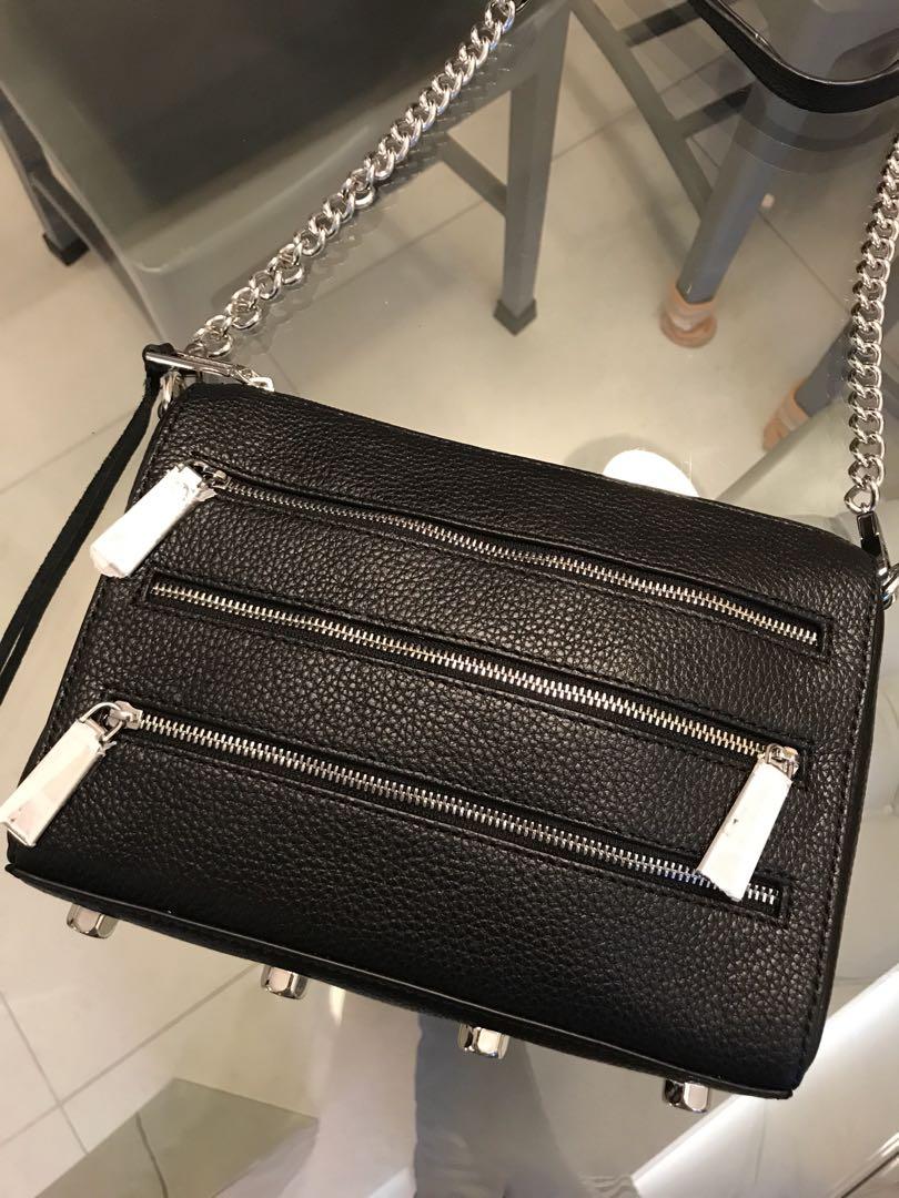 Rebecca minkoff 3 zip crossbody clearance